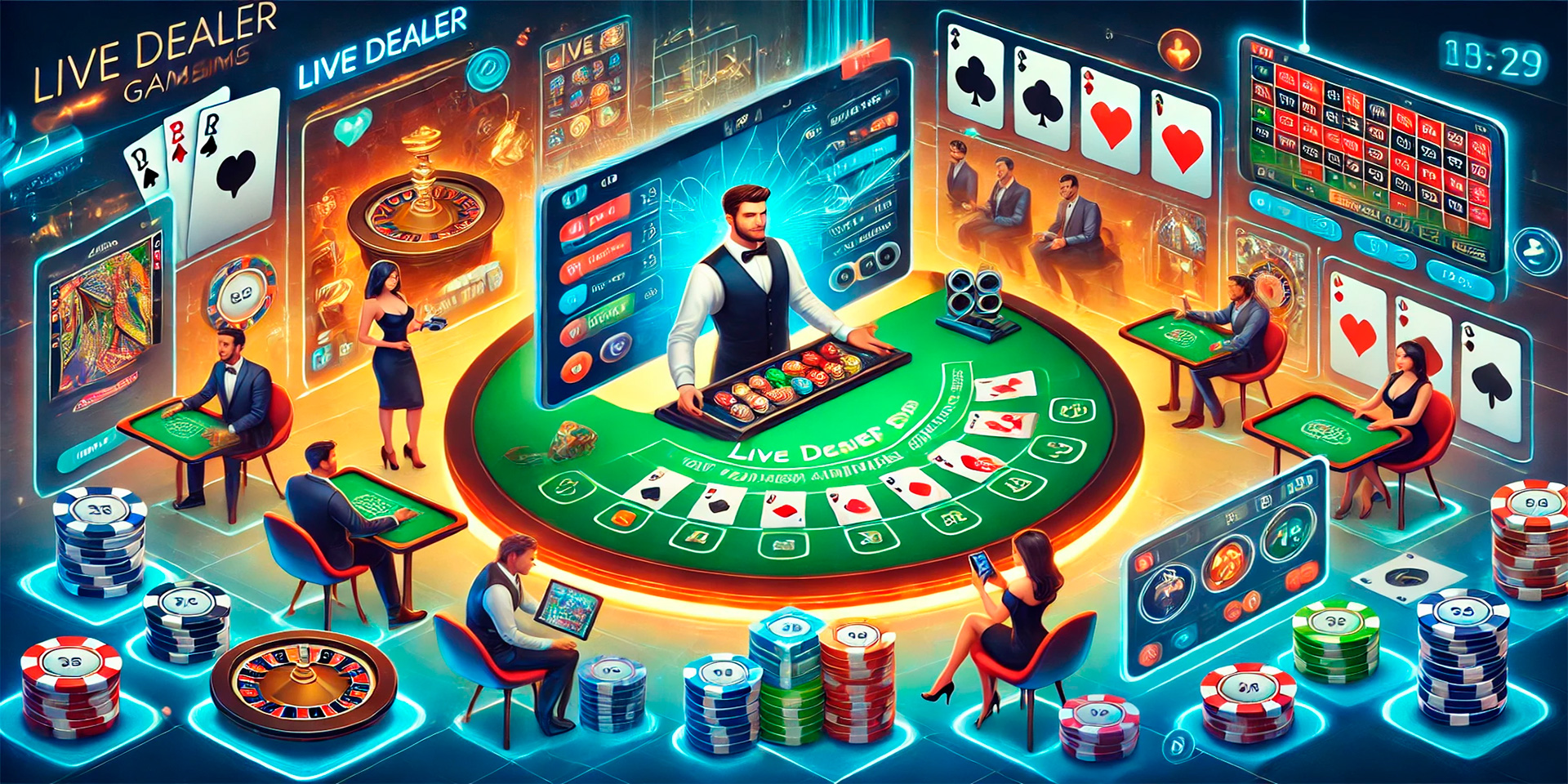 The appeal of live dealer games